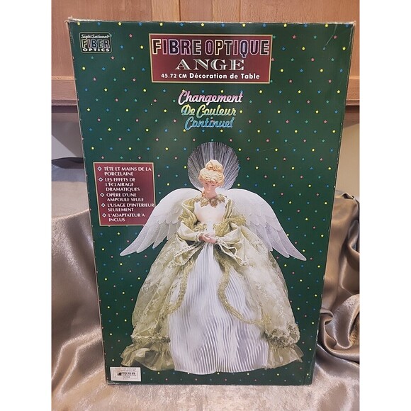 Other - Fibre Optic Angel Tablepiece - Christmas Decoration - 18" - Works